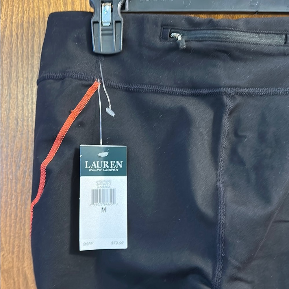 Lauren Ralph Lauren Active Women’s Black and Orange Leggings size medium. - Picture 12 of 12